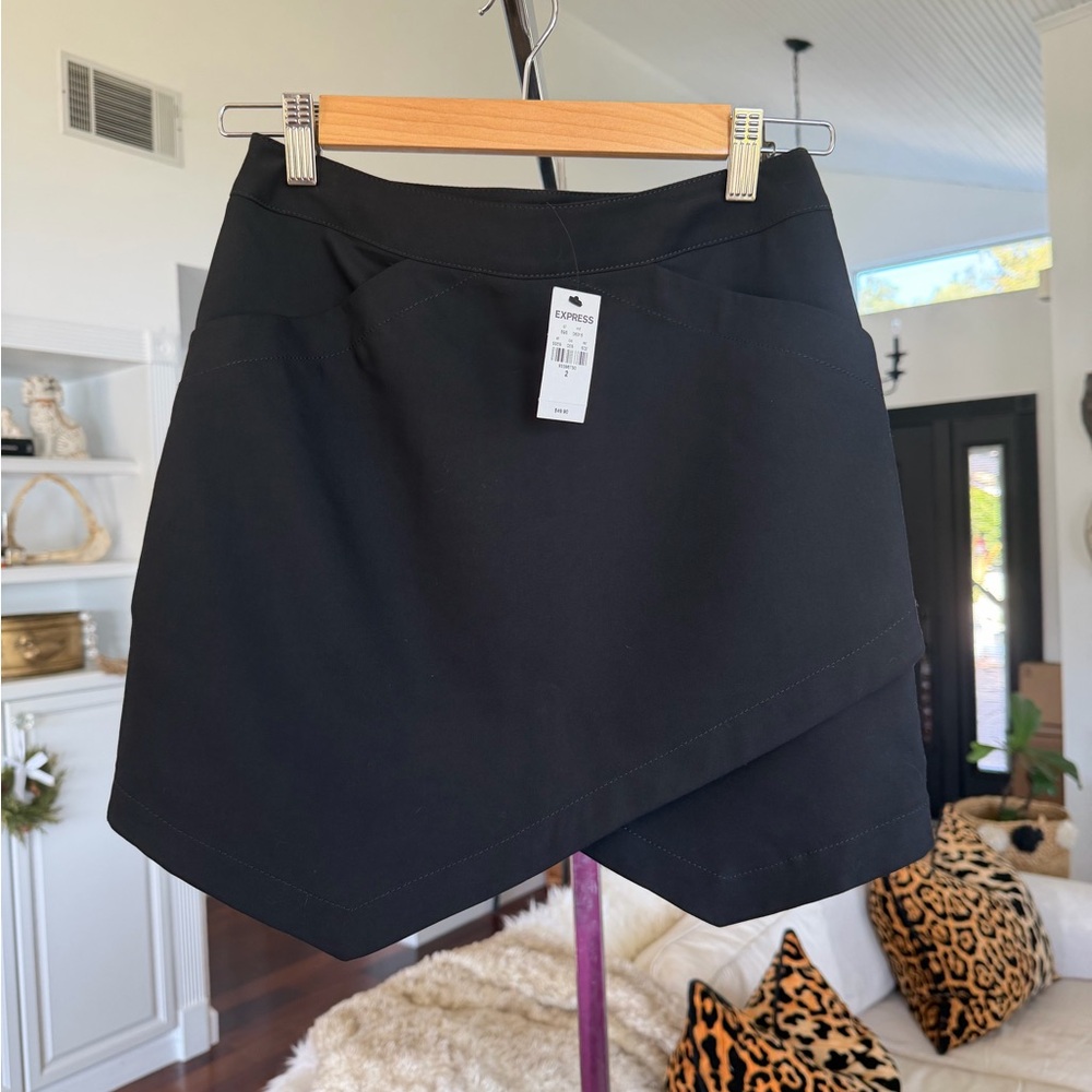 Express Black Mini Skirt for Women